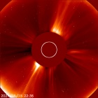 Latest LASCO C2 image of the Sun
