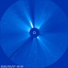 Latest LASCO C3 image of the Sun