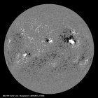 Latest SDO/HMI Magnetogram image of the Sun